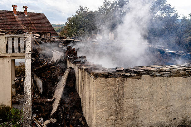 Professional Smoke Damage Removal technician working in Clear Lake, WA